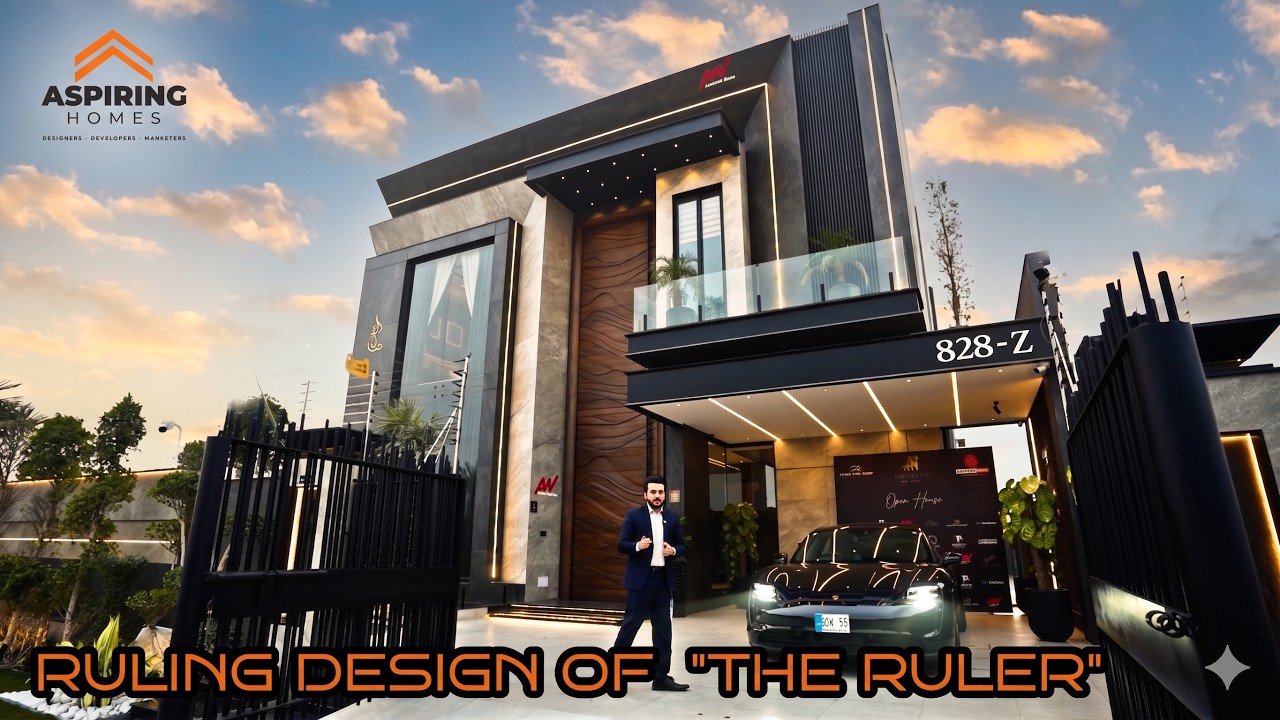 The Ruler: Inside a Mega Luxury 1 Kanal Modern Mansion