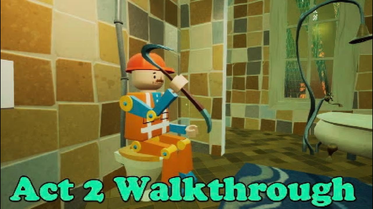 Hello Neighbor Act 2 Walkthrough😆