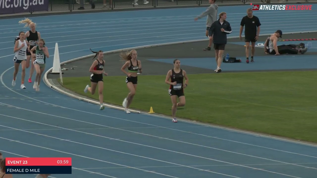 Female D Mile: 2025-26 Victorian Milers Club - Meet 4