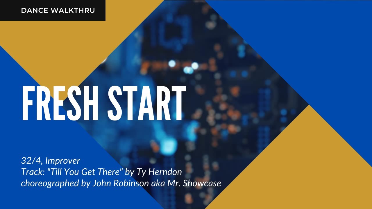 Fresh Start Walkthru