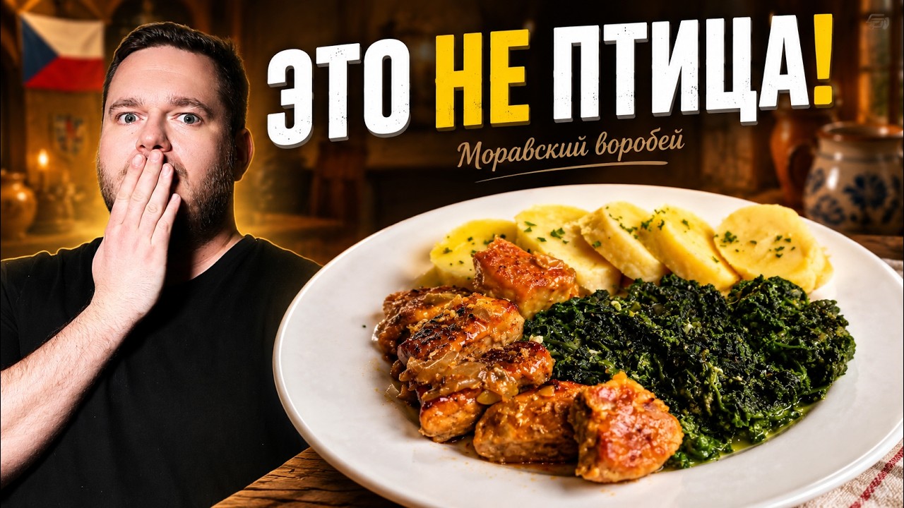 Моравский воробей - вкусная свинина по-чешски