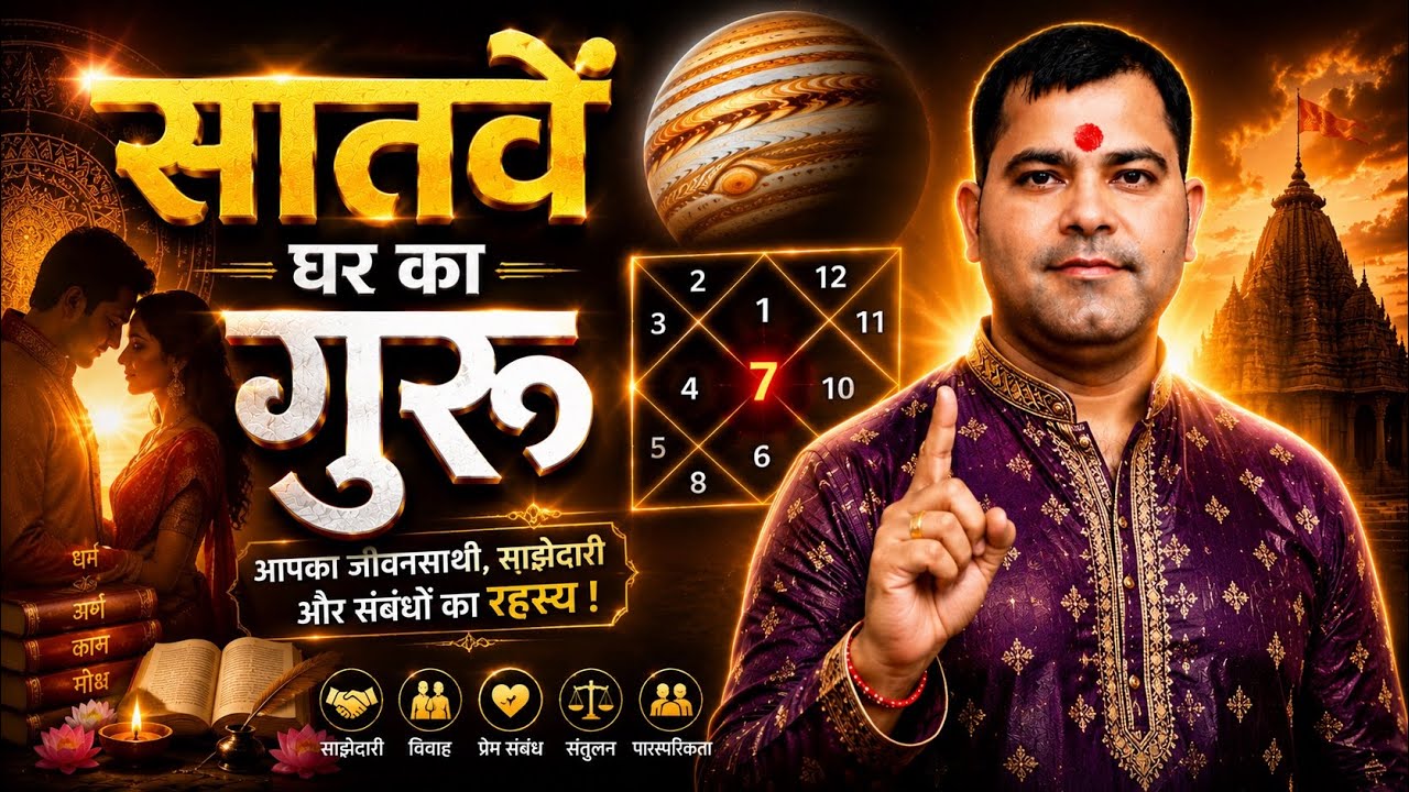 Jupiter In 7th House | Guru In 7th House In Hindi | Jupiter In Seventh House