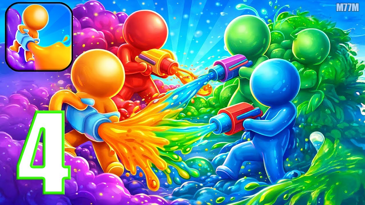 Dye Hard - Gameplay Walkthrough Part 4 (Android,iOS)