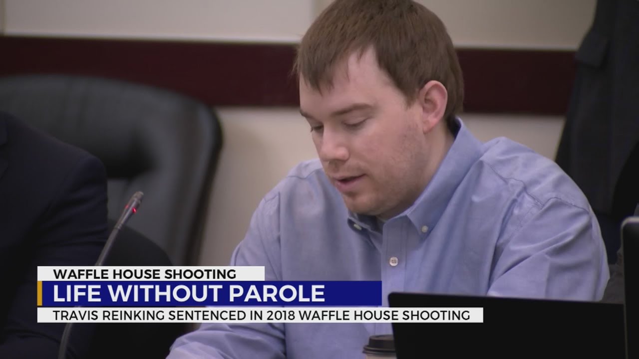 Travis Reinking sentenced in 2018 Waffle House shooting