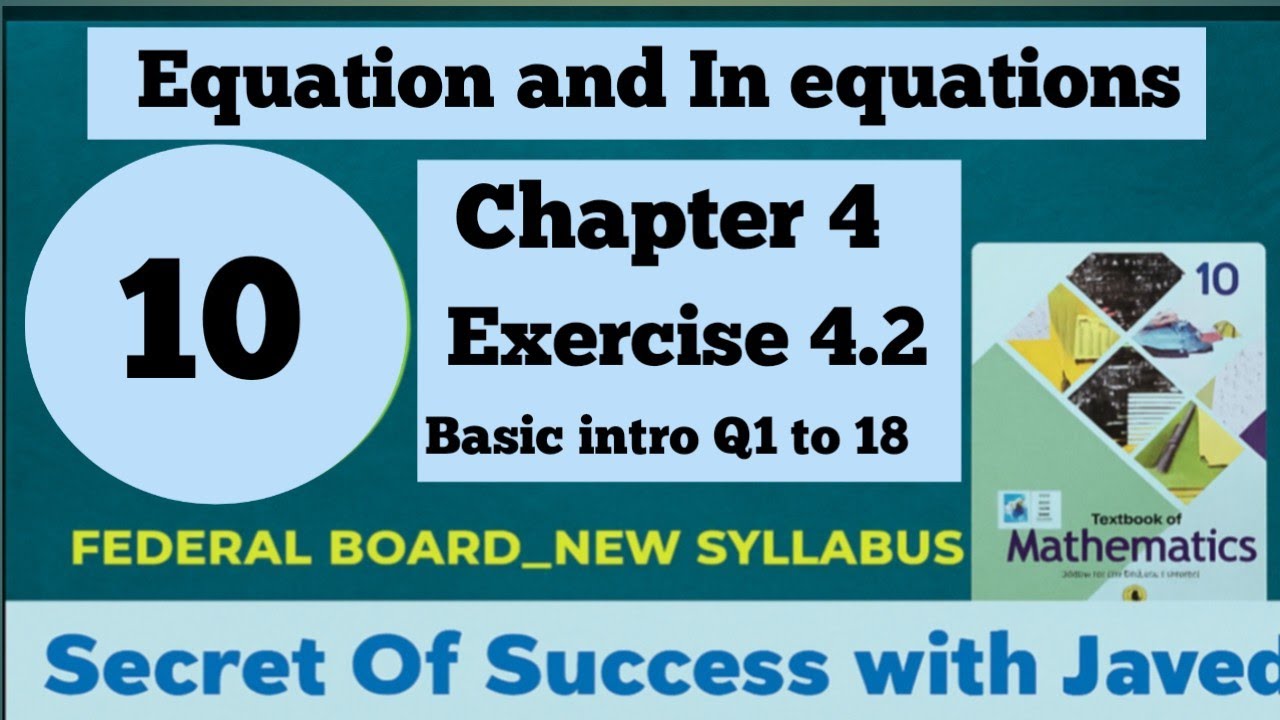 Exercise 4.2 Class 10th| Ex4.2Class10th ex4.2|10th class|| ex4.2nbfmaths#ex4.2 class10th Q1 To Q18
