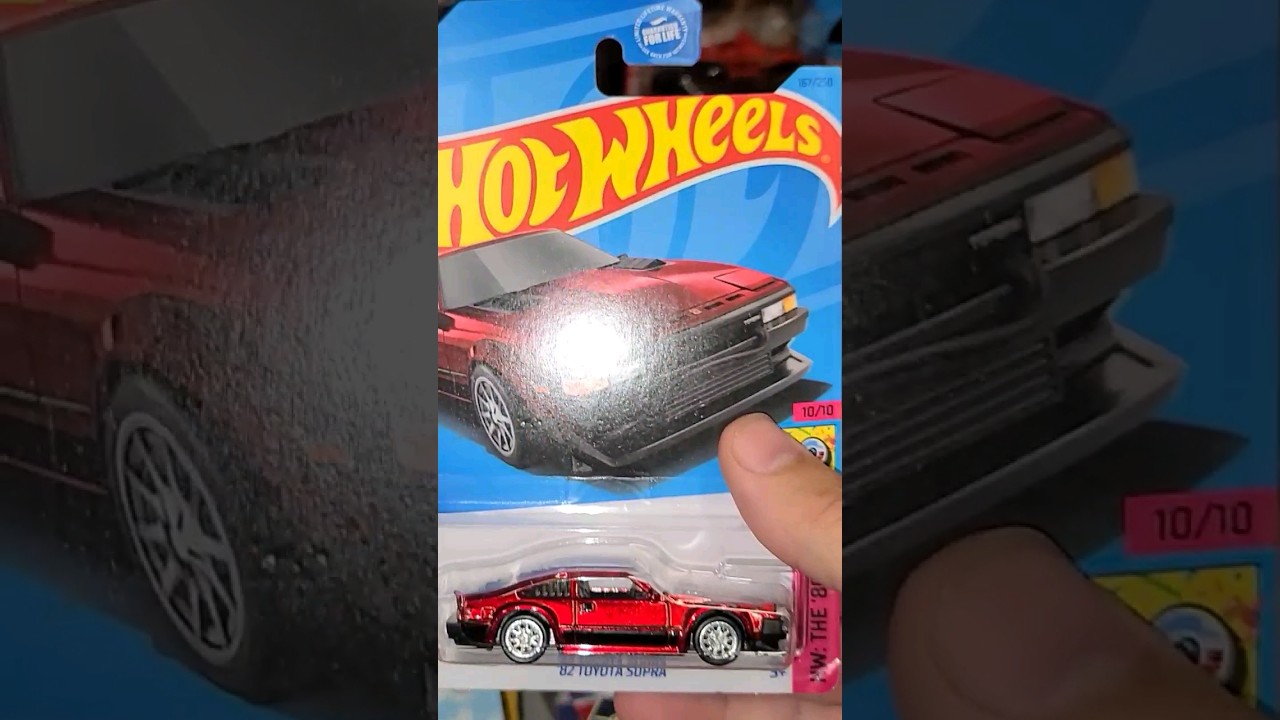 100% Real reaction to finding my first Hot Wheels Super Treasure Hunt (Supra STH) #diecast
