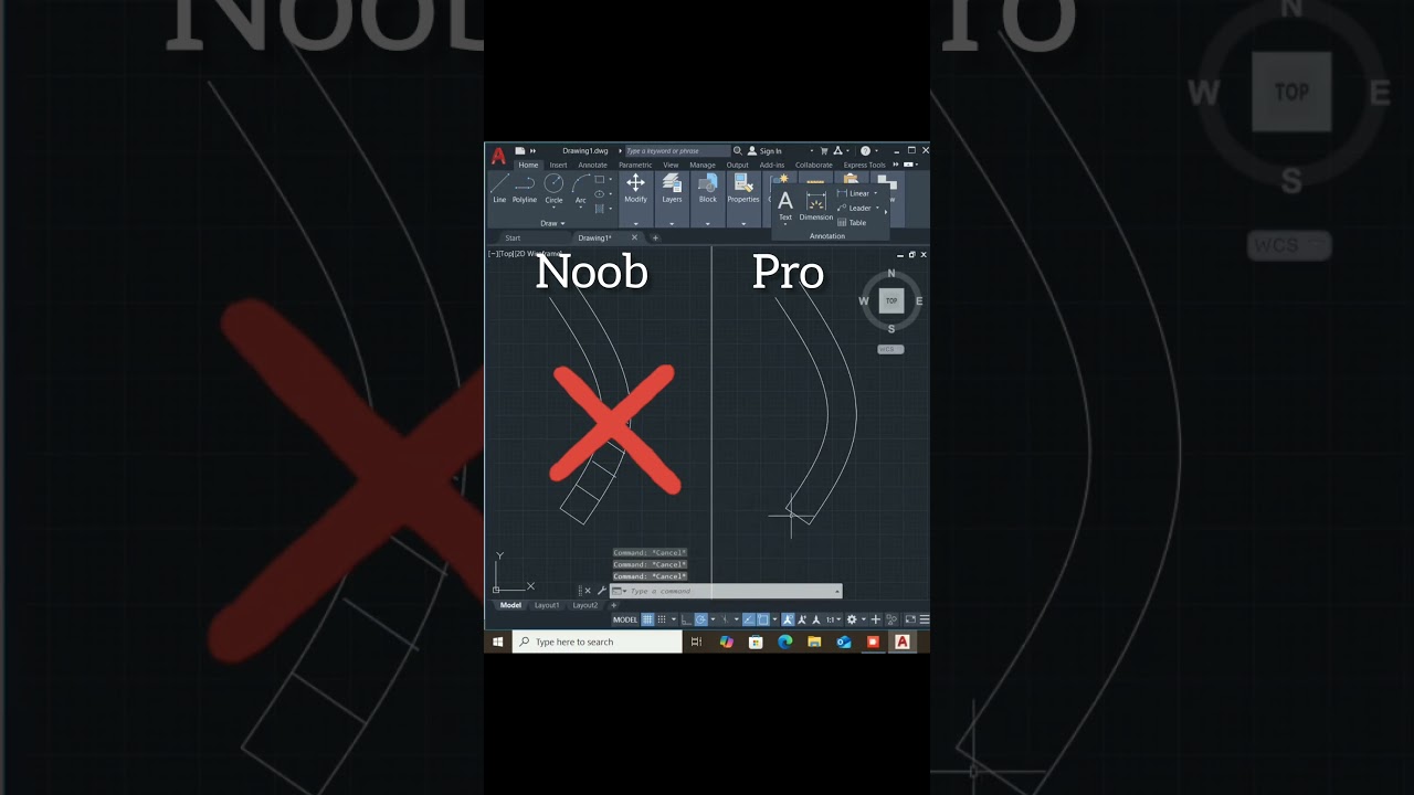 autocad tips and tricks💡#autocad #tutorial #tips