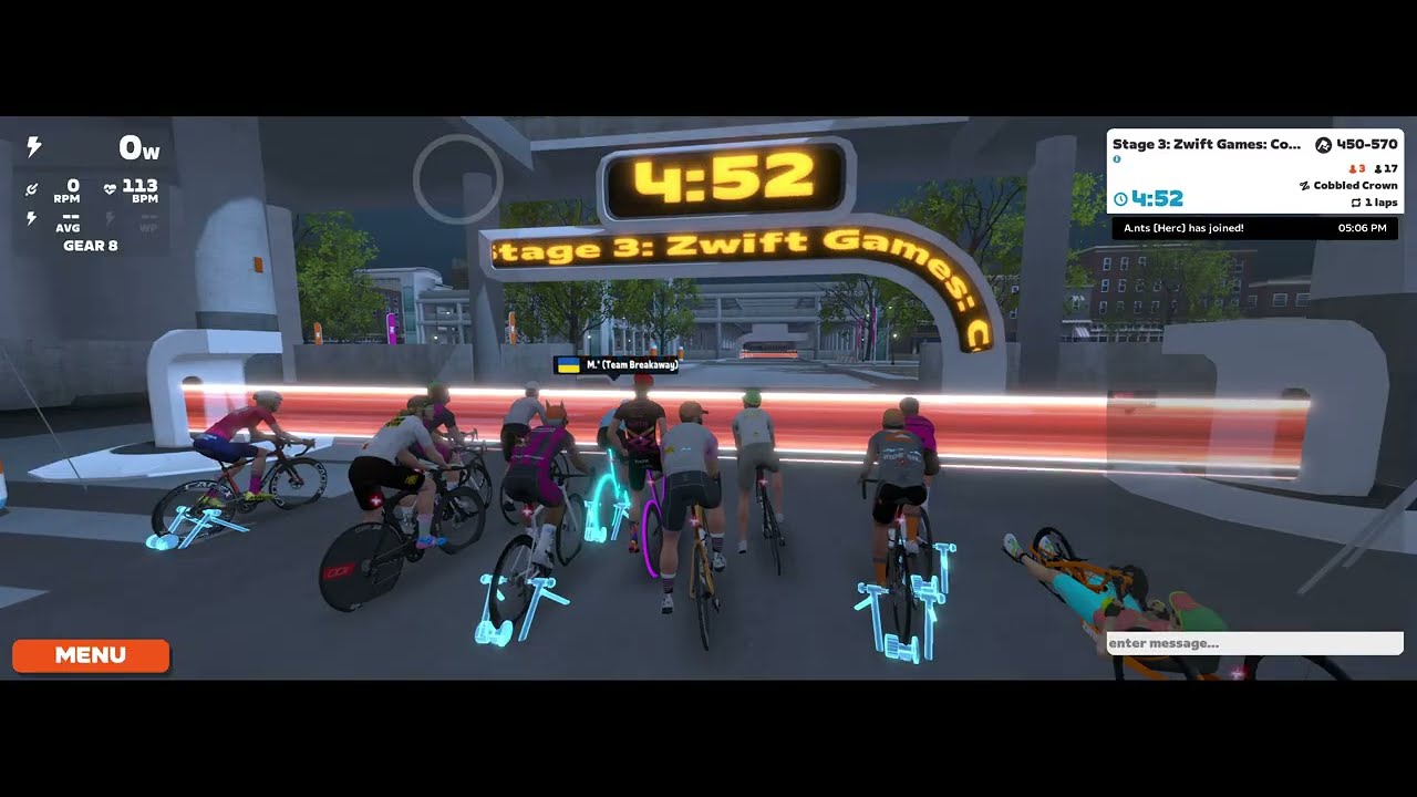 Stage 3: Zwift Games: Cobbled Crown - CAT B (450-570)