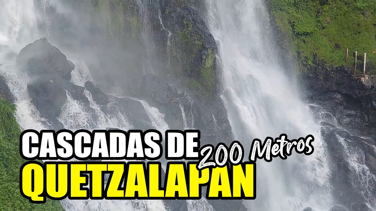 Cascadas de Quetzalapan / Chignahuapan, Puebla / Cascada de 200 metros.