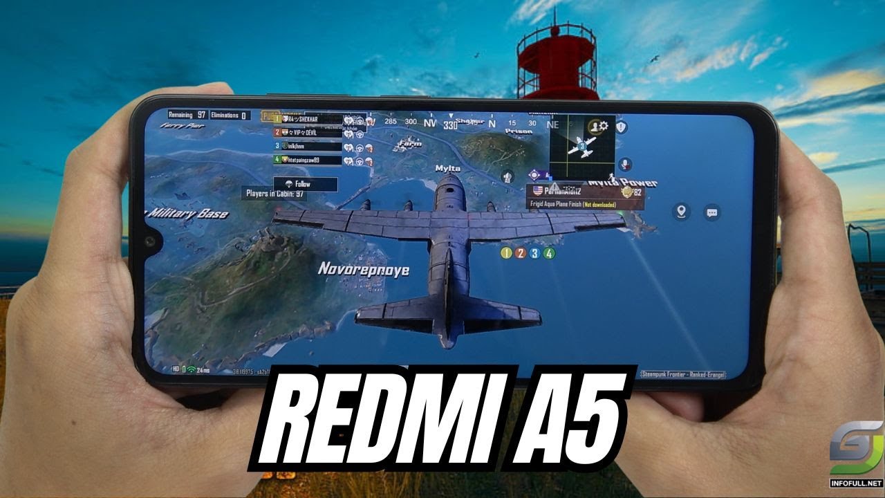 Xiaomi Redmi A5 test game PUBG Mobile | Unisoc T7250