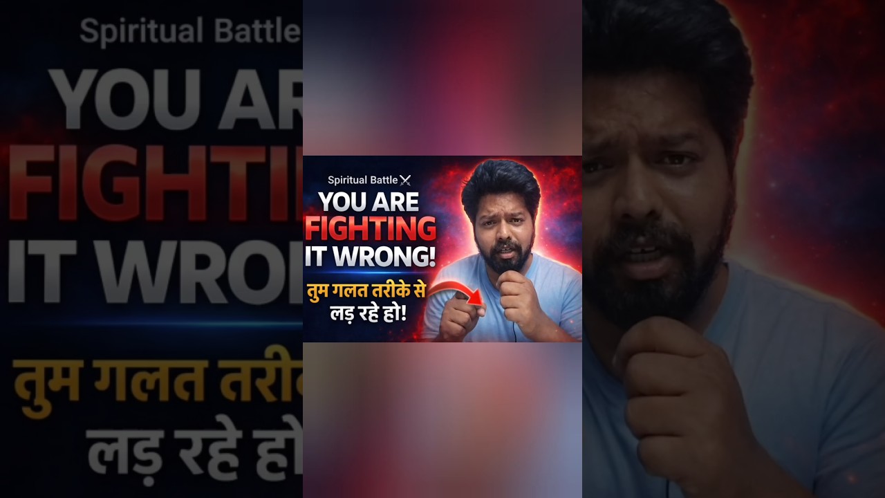 “Spiritual Warfare” आत्मिक युद्ध  #jesuschrist #spiritualgrowth #shorts