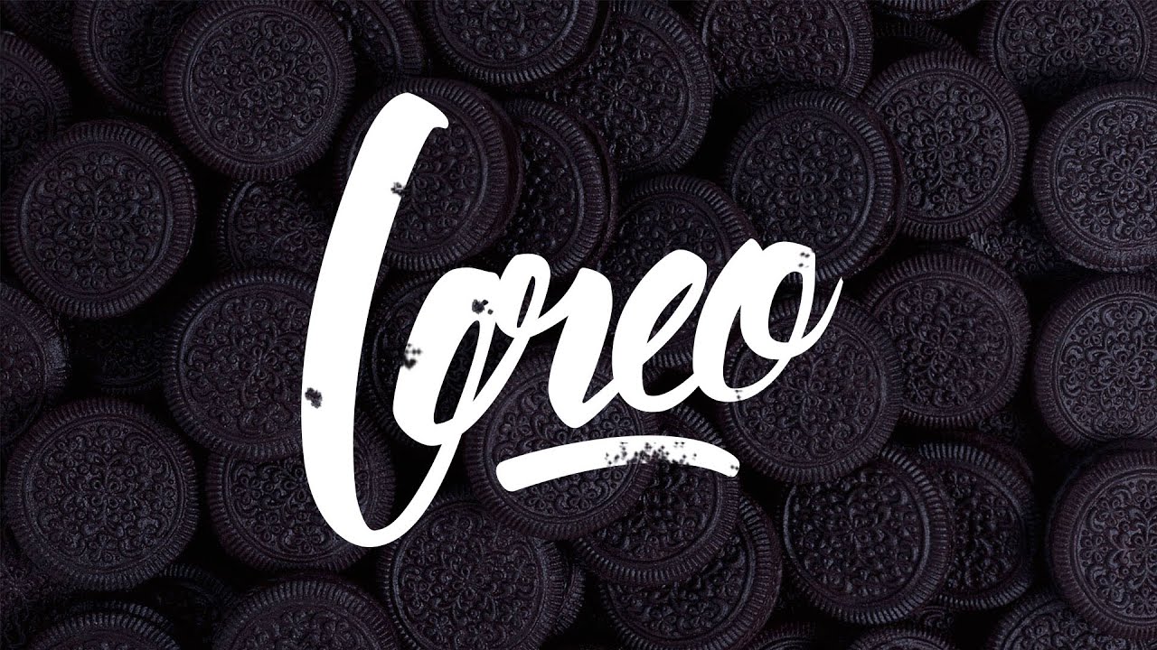 Speed Art - hand lettering to vector first attempt | Oreo Type on Illustrator