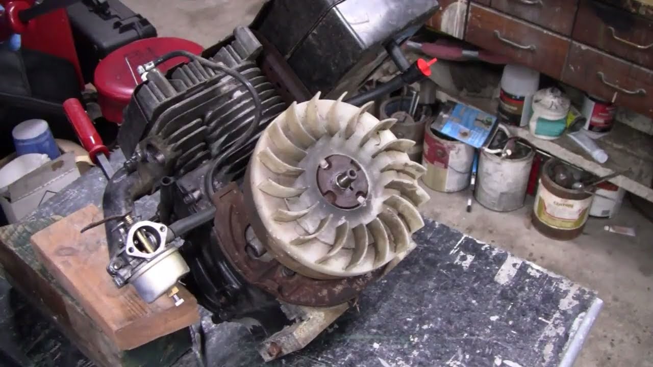TAPERED CRANKSHAFT MADE INTO A  STRAIGHT CRANK (part 1)