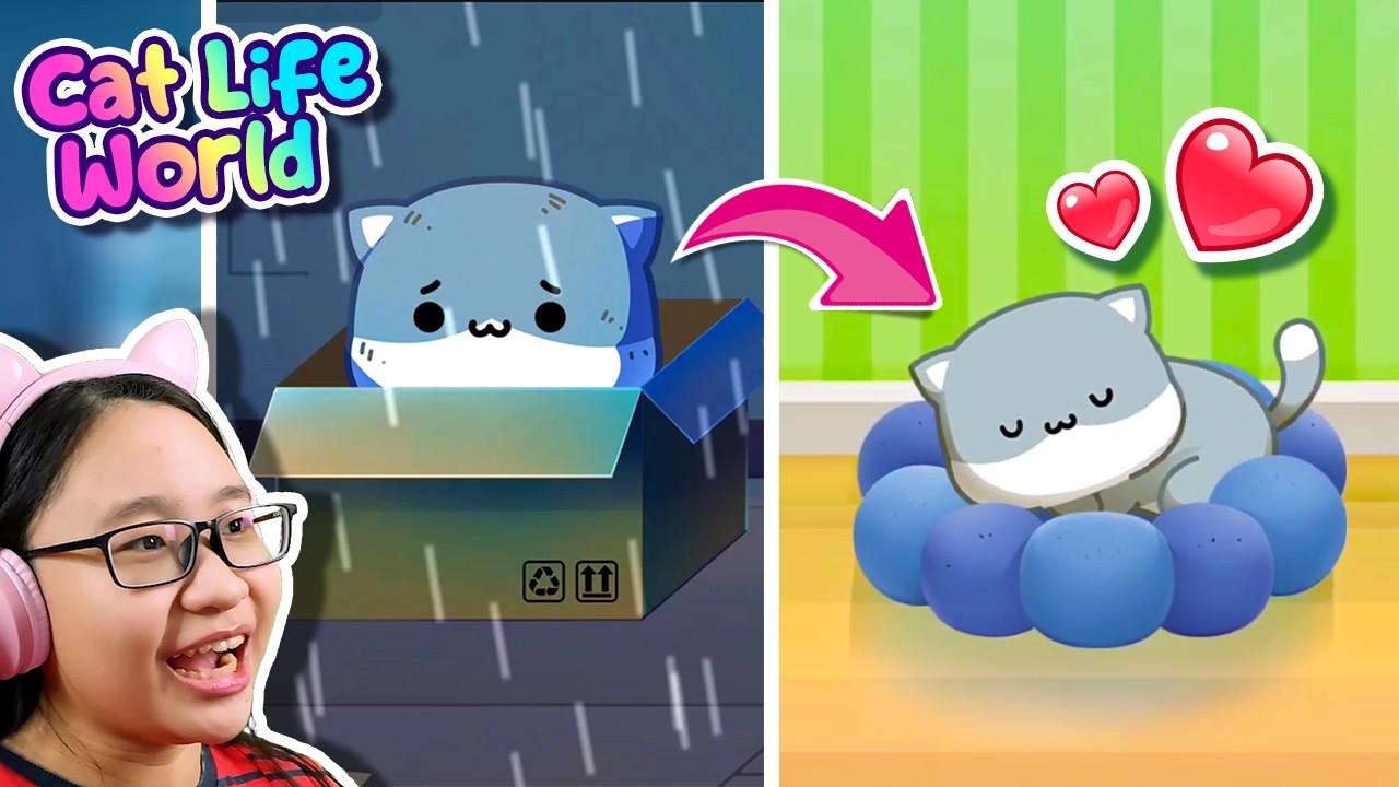 Toca Boca World but you're a Cat??? - Cat Life World: Build a Story