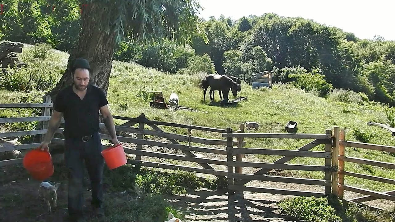 LA STANA DIN VARFUL MUNTELUI A LUI ION CARTOAJA.UN CIOBAN TANAR,NE PRIMESTE CU BRATELE DESCHISE.