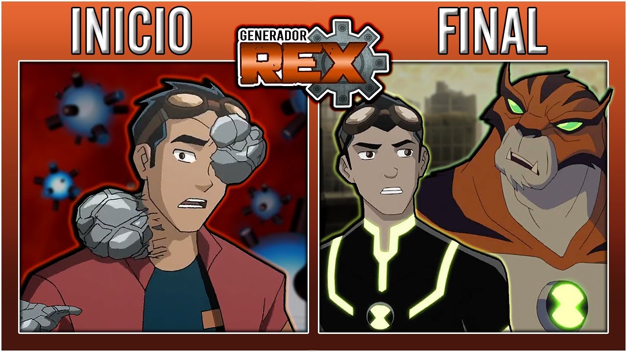 ¿Cómo inicia y termina Generador Rex? | Te Explico La Historia -épico crossover con ben 10-