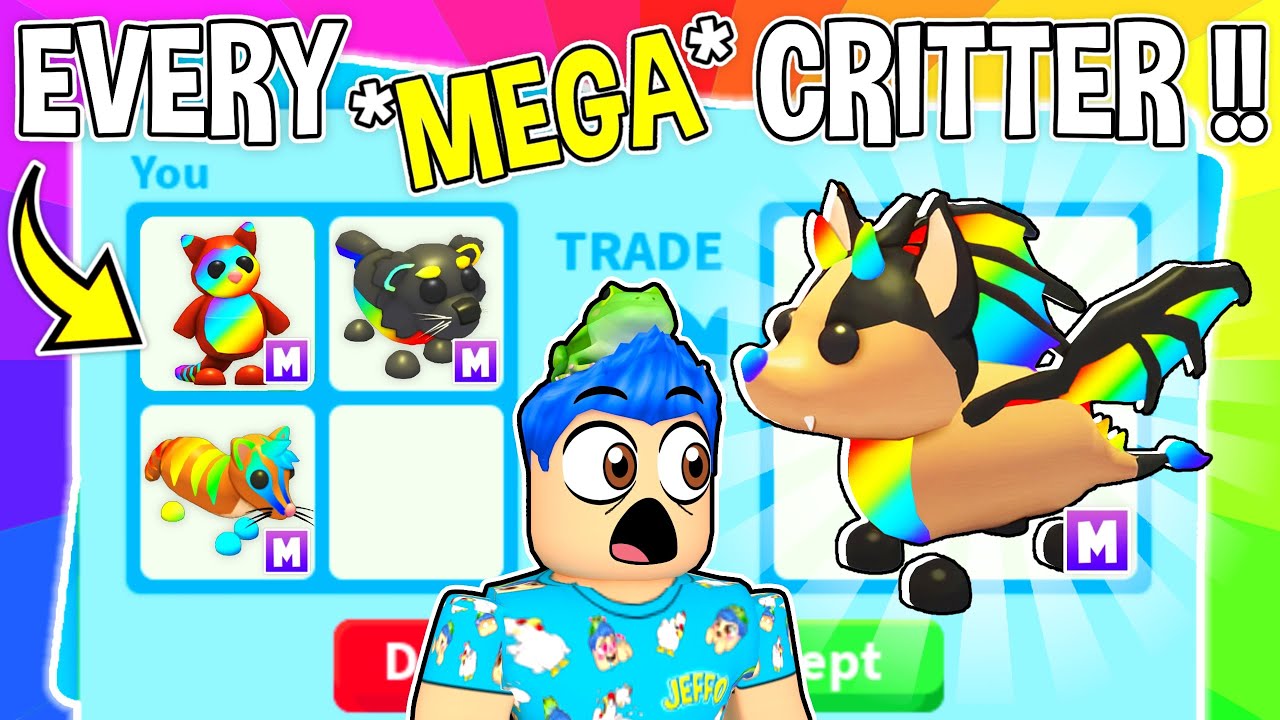 Trading EVERY *MEGA NEON CRITTER PET* In SOUTHEAST ASIA Egg In Adopt Me Roblox!! Adopt Me (TRADES)