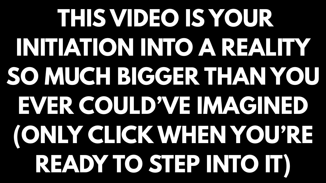 If you're seeing this, have RARE ACCESS to a higher energy. That vision is all coming together now.