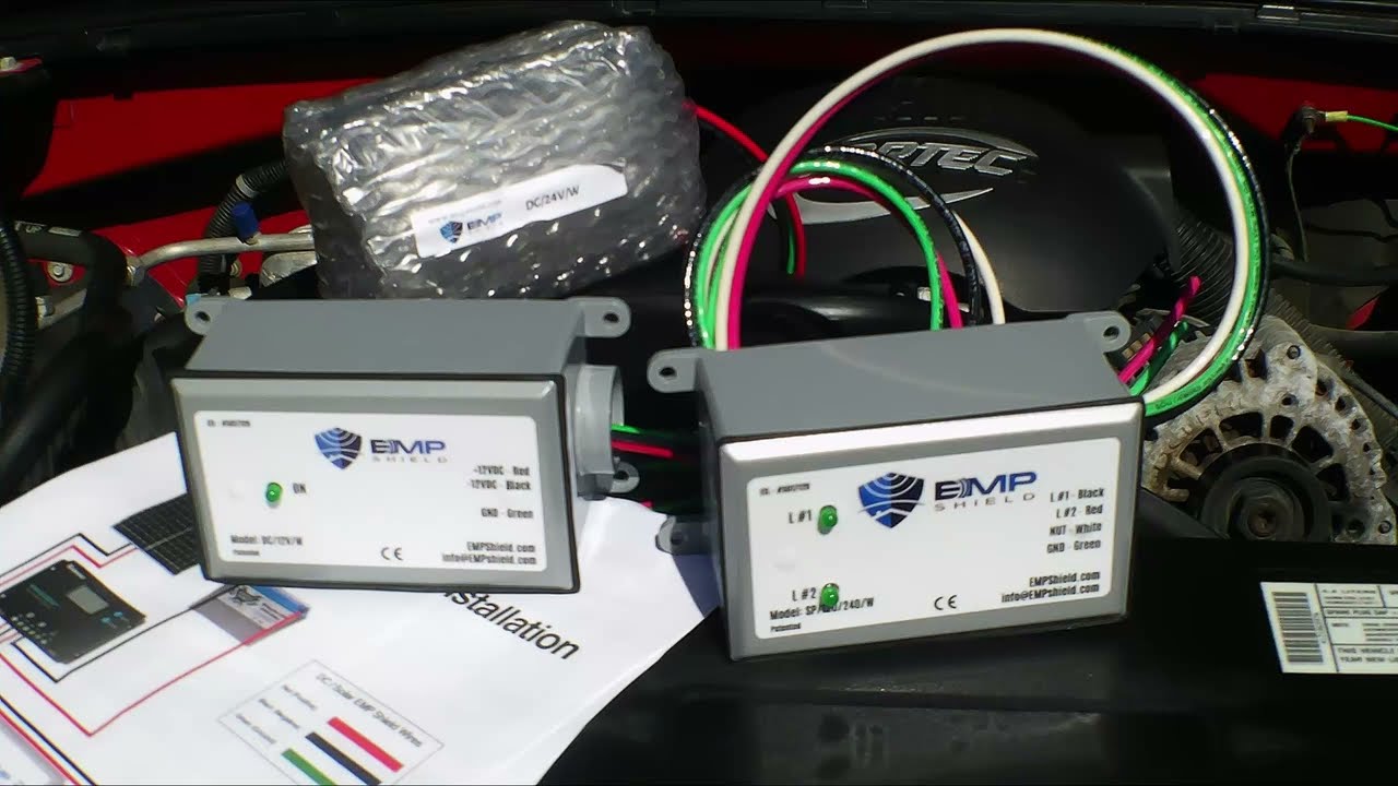 HOW TO INSTALL a EMP SHIELD on VEHICLES