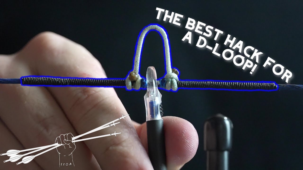 THE BEST WAY TO TIE A D-LOOP (with one hack)