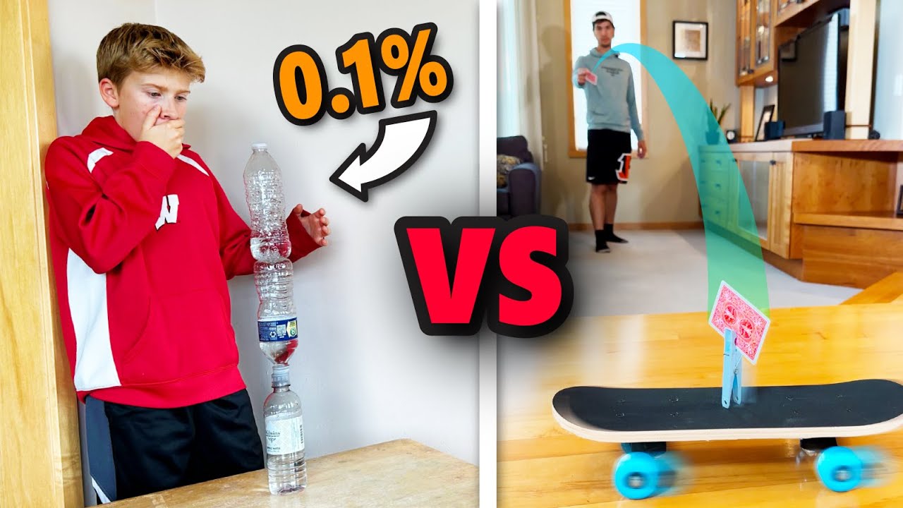BOTTLE FLIPPER против TRICK SHOOTERS (при участии Tricksters)
