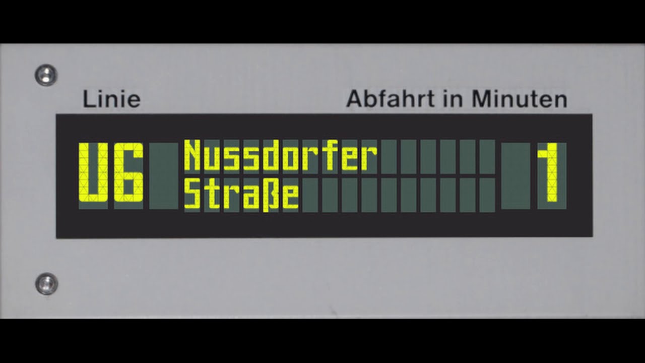 Wiener Linien Ansagen - Linie U6 Fahrtrichtung 1 (2008; Franz Kaida)