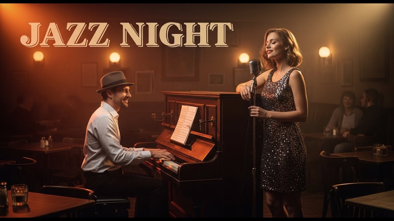 Nostalgic Classic Jazz Live Stream: Smooth, Warm Evening Vibes & Midnight Melodies