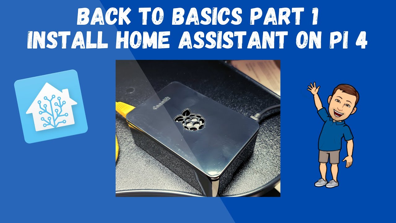 Основы Home Assistant, часть 1. Установка Home Assistant на Raspberry Pi 4 Model B 4 ГБ