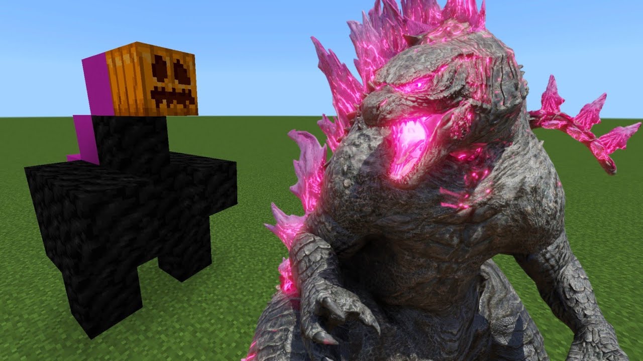 Godzilla x Kong: The New Empire Addon in Minecraft PE