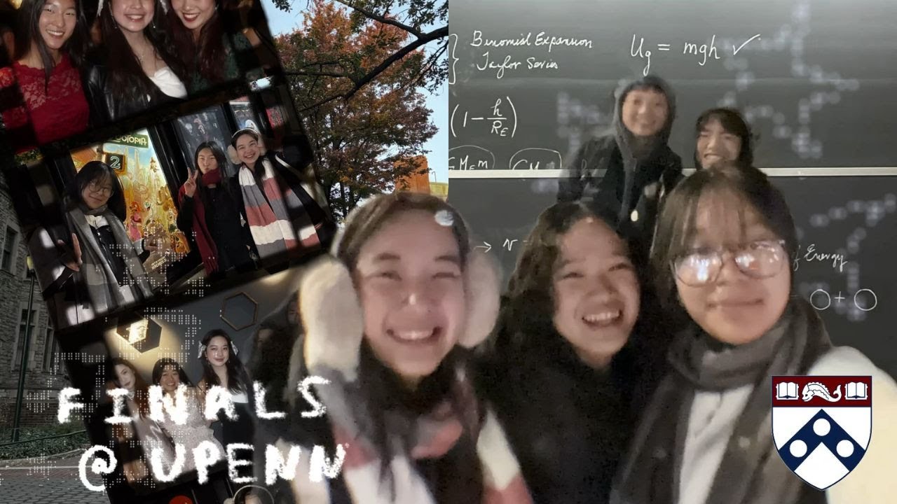finals week @ upenn vlog (ft. last week of classes, studying for finals & winter social)