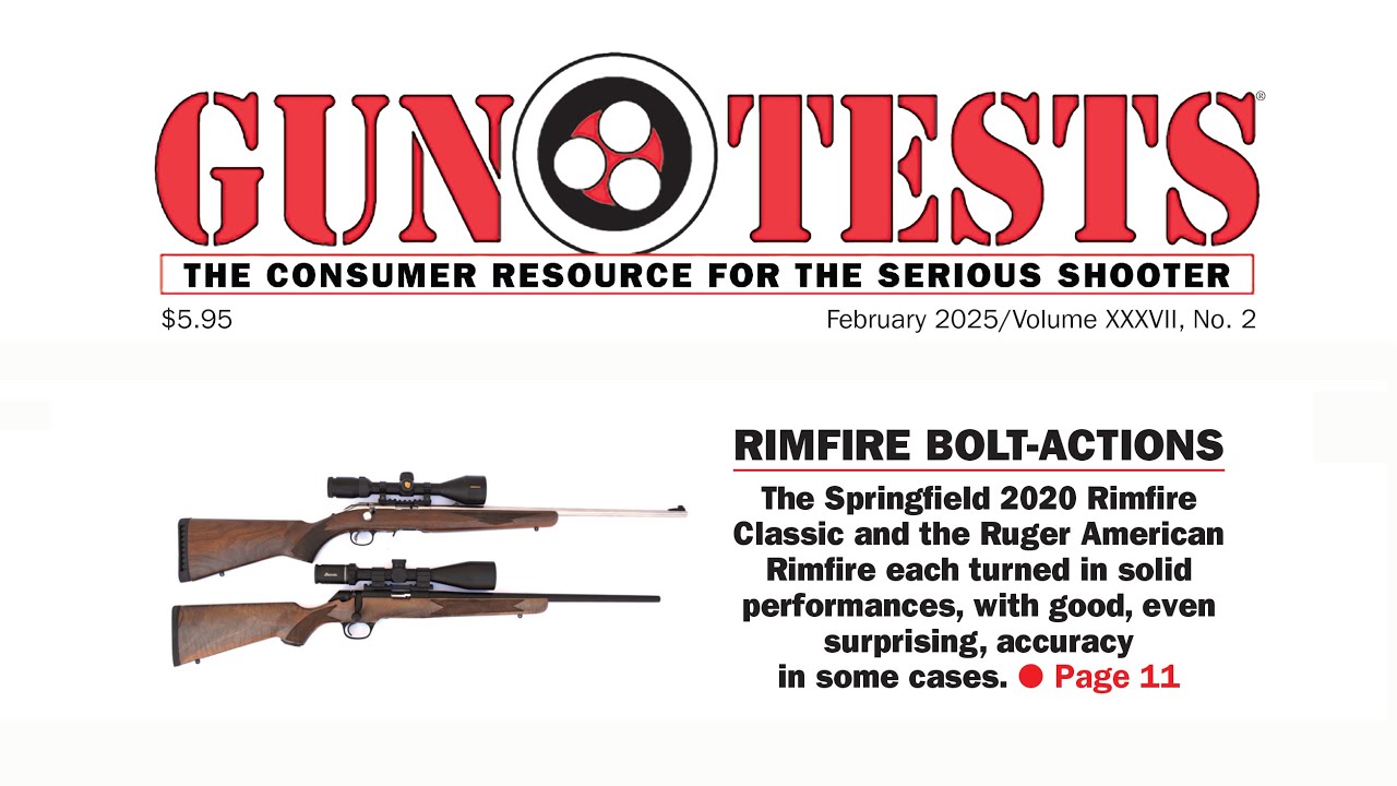 Две винтовки с продольно-скользящим затвором калибра .22: Ruger и Springfield Armory.