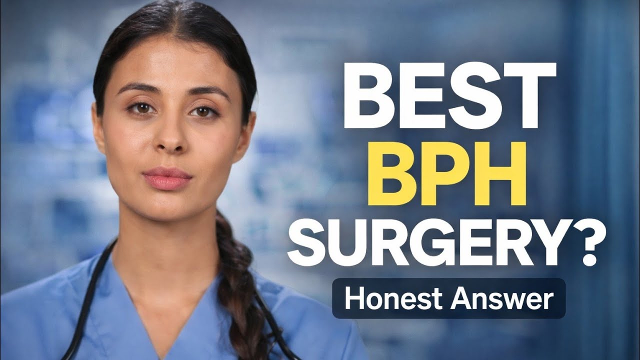 Best Surgery for Enlarged Prostate? BPH Treatment Options Explained by a Urologist