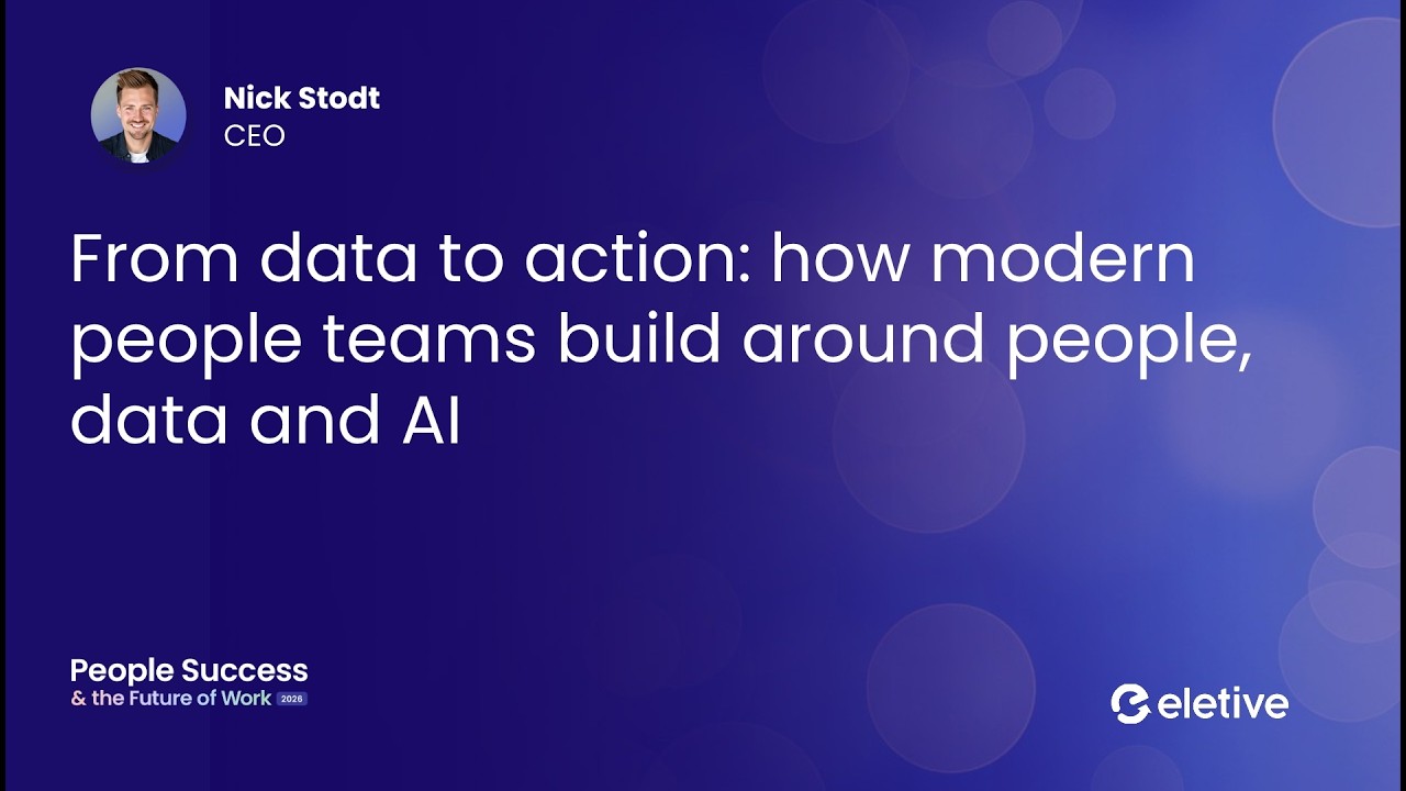 From data to action  how modern people teams build around people, data and AI