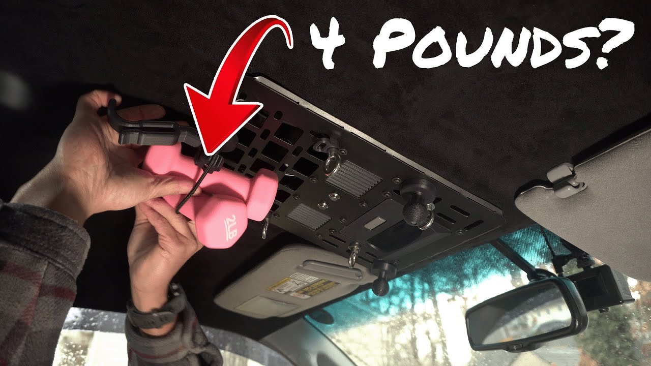 Customize YOUR Overhead MOLLE Panel (2nd Gen Tacoma)