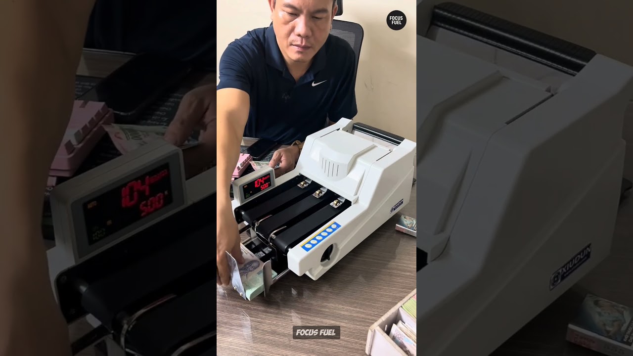 Millions Counted in Seconds! 💸 The Power of Modern Currency Machines #shorts #foryou #facts