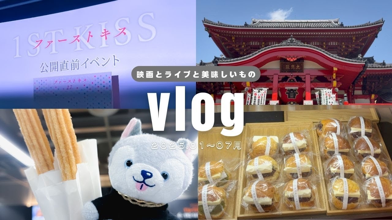 【vlog】映画試写会🎞️LIVE🎵SixTONES💎timelesz🕰️現場vlog／大須カフェ／2025上半期