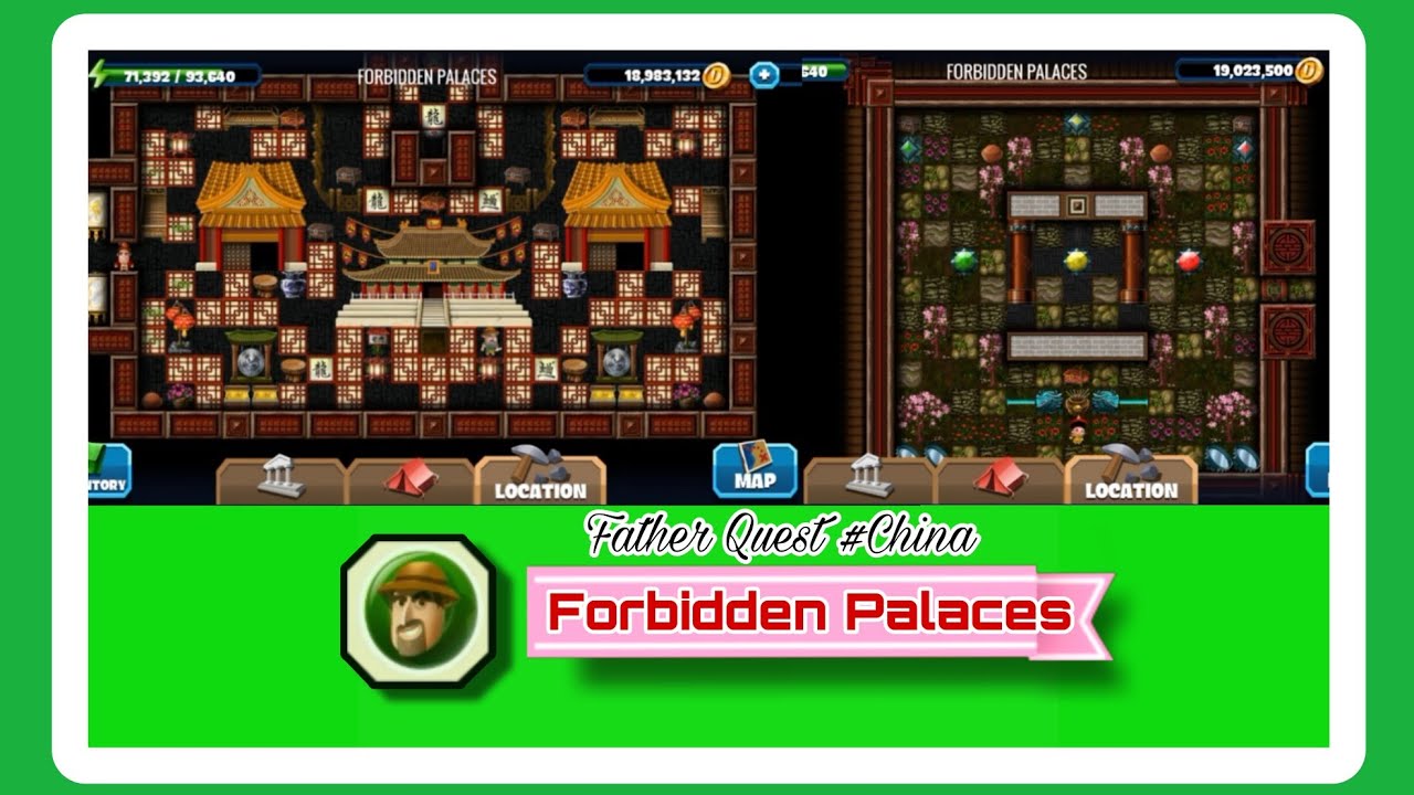 28 - Forbidden Palaces | Father Quest ( China) |#diggysadventure