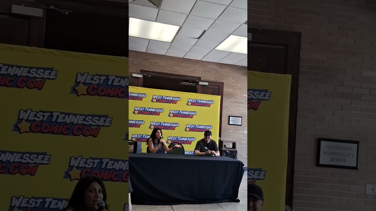 Colleen O'Shaughnessey panel at West Tennessee Comic Con 2025