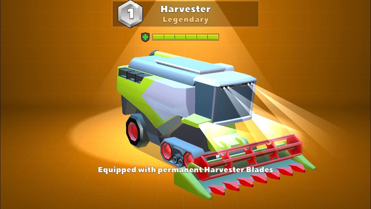 New Legendary Car - Harvester - Gameplay | Crash of Cars