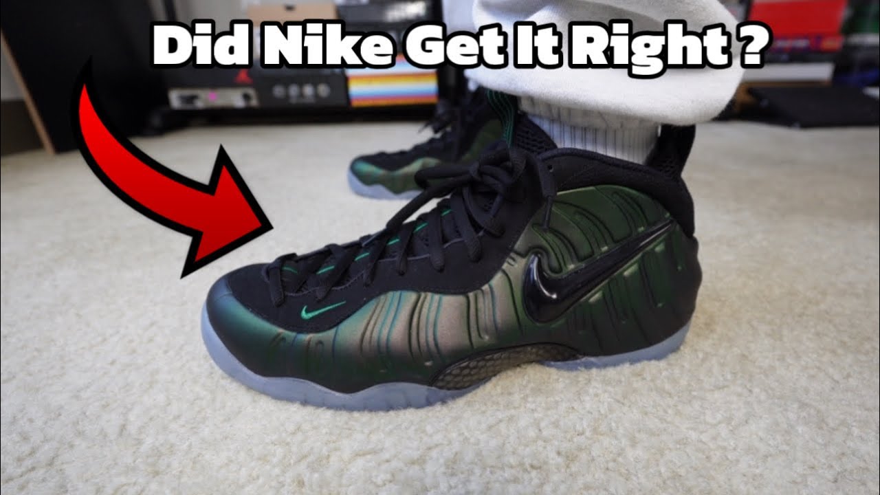 Обзор кроссовок Nike Air Foamposite Pro “Pine Green” 2025 года… Удалось ли Nike создать удачную м...