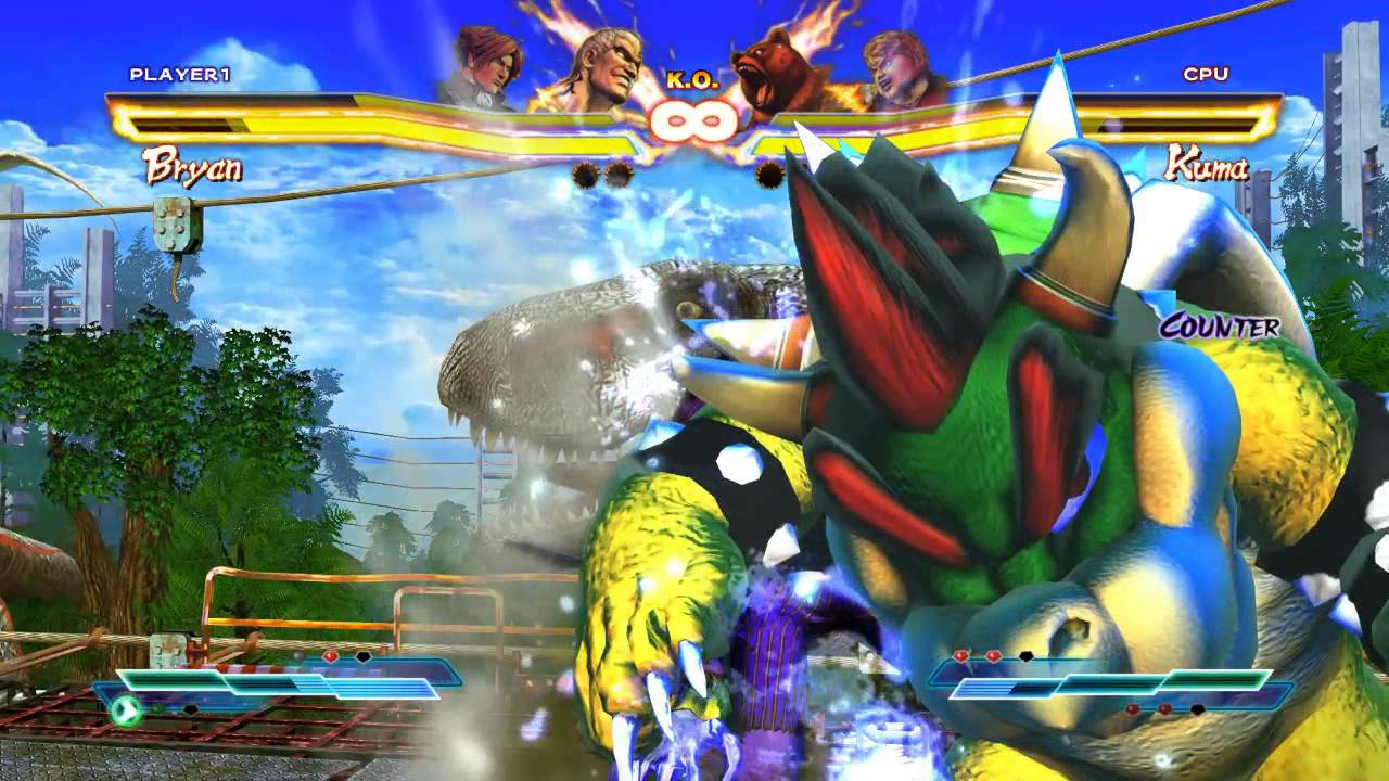 Street Fighter x Tekken: Batman & Joker vs Mario and Bowser