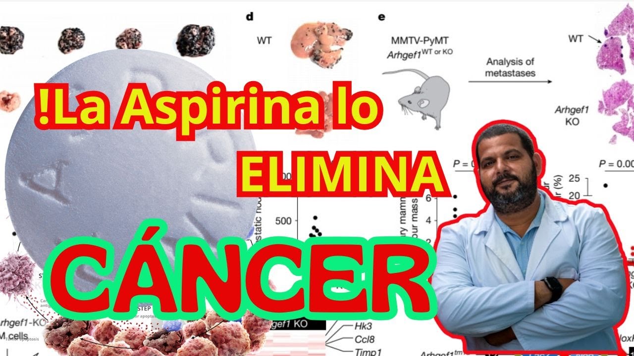 La Aspirina Podría Ser La CLAVE Contra Las Metástasis Tumorales. #aspirinacancer #metastasis #cancer