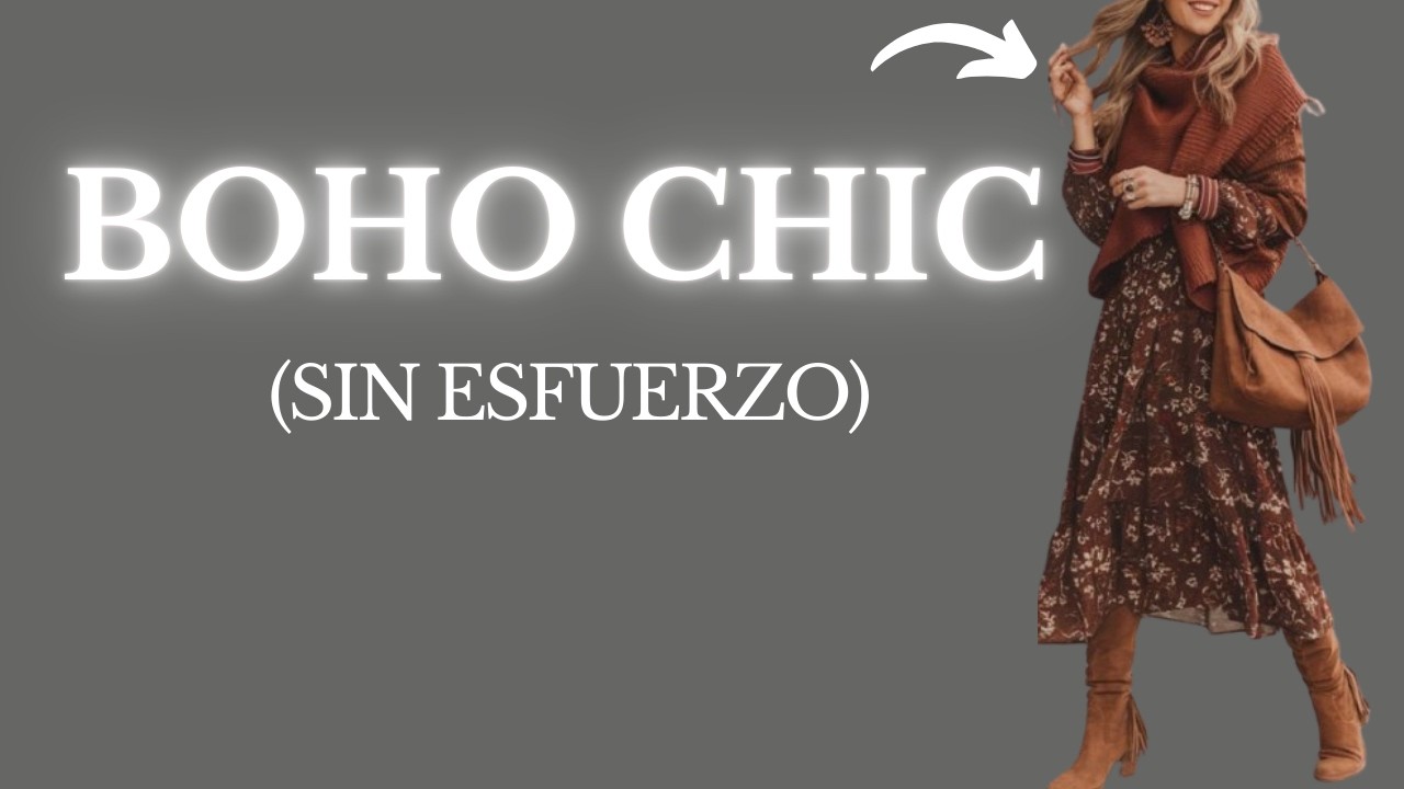Luce increíble a los 30+ sin esfuerzo outfits boho fáciles y chic
