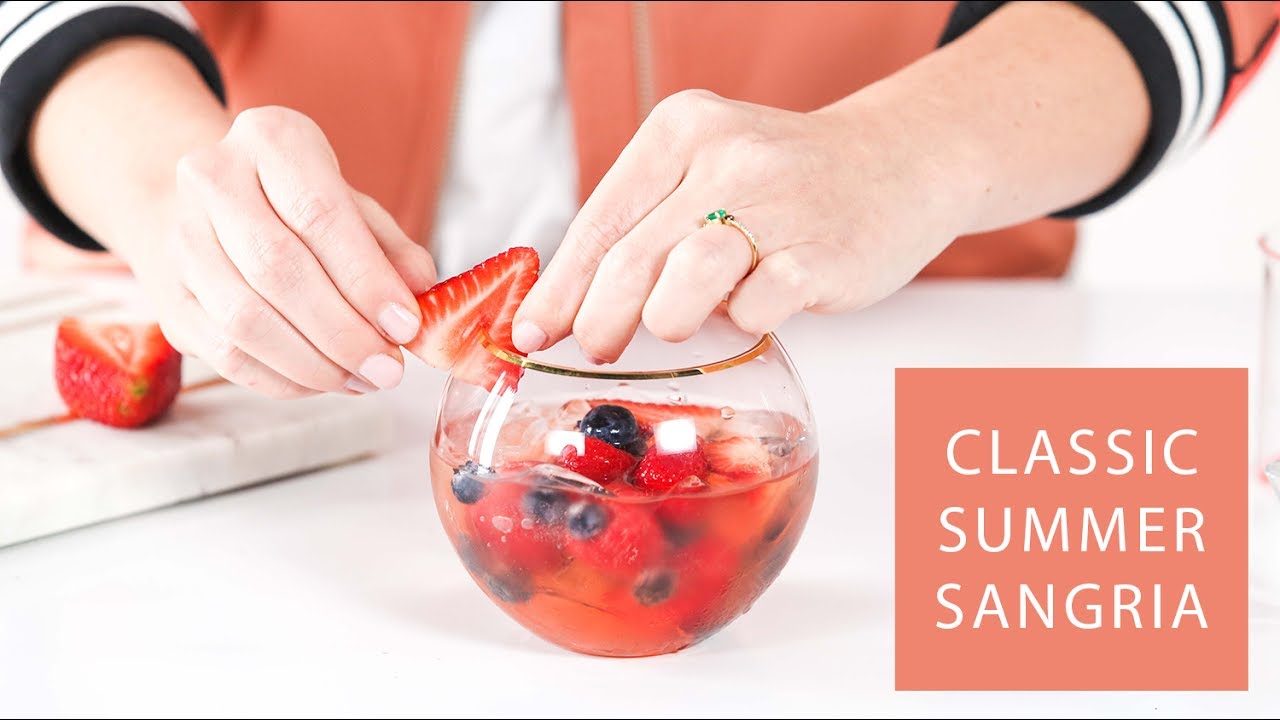 Classic Summer Sangria | Bottoms Up! with Whitney Adams