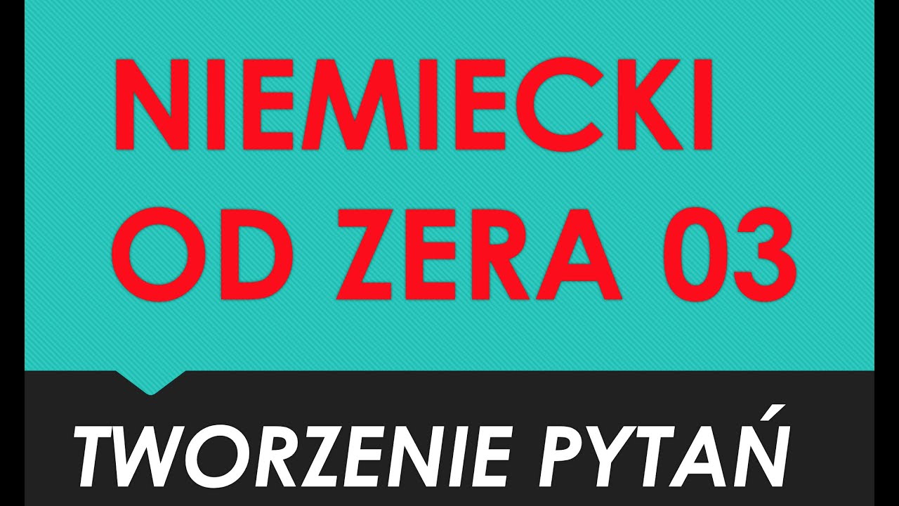 TWORZENIE PYTAŃ