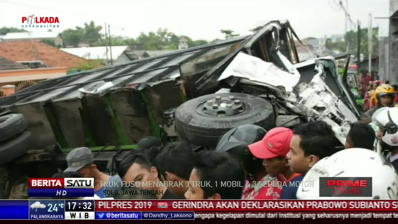 Korban Tewas Kecelakaan Karambol di Solo Menjadi 4 Orang
