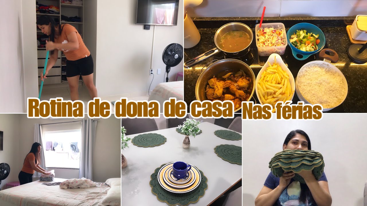 Rotina nas férias | Almoço fresquinho | recebido pago