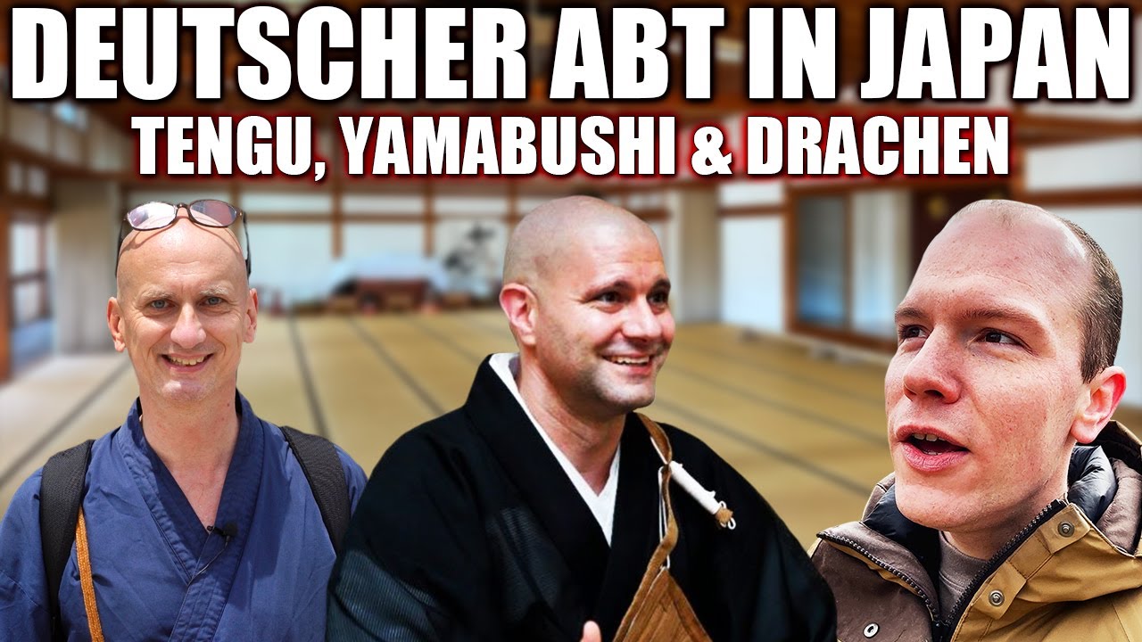 Deutscher Abt aus Tempel in Yoshino über Tengu, Yamabushi, Drachen & Kūkai | Houn Saile