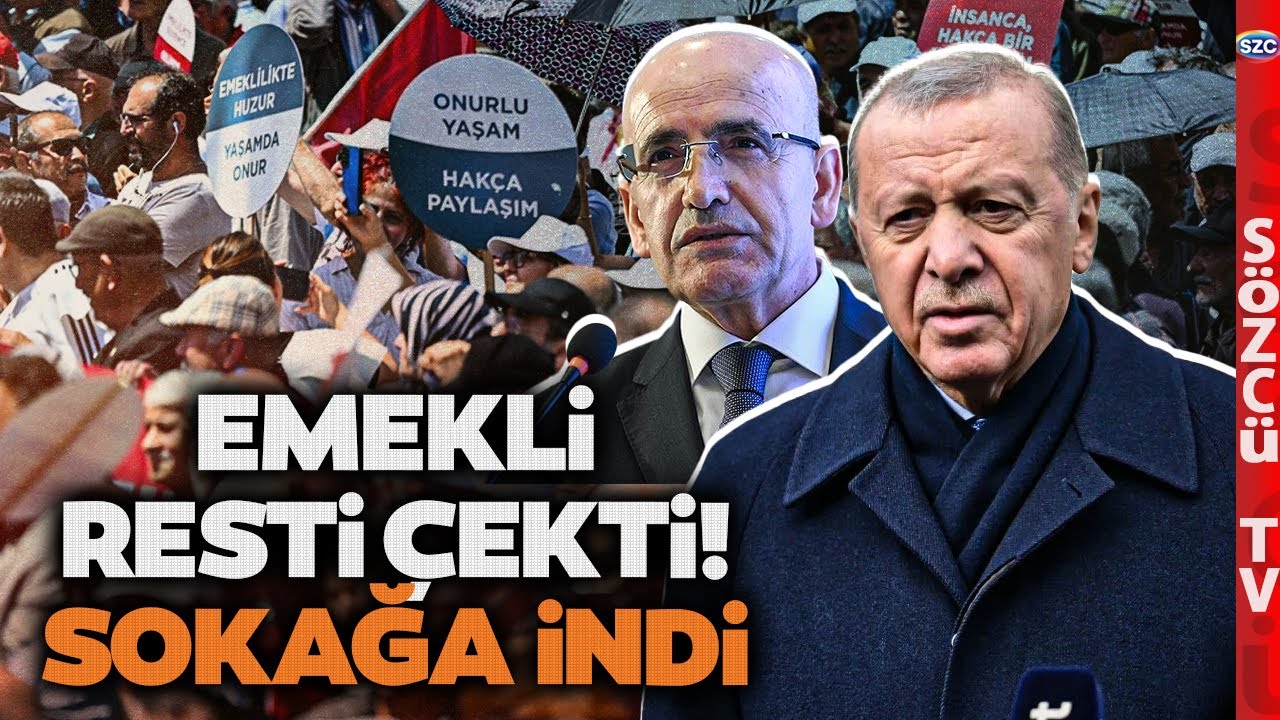Emeklinin Sabrı Taştı Sokağa Döküldü! AK Parti'yi Sıkıştıracak Bomba Hamle
