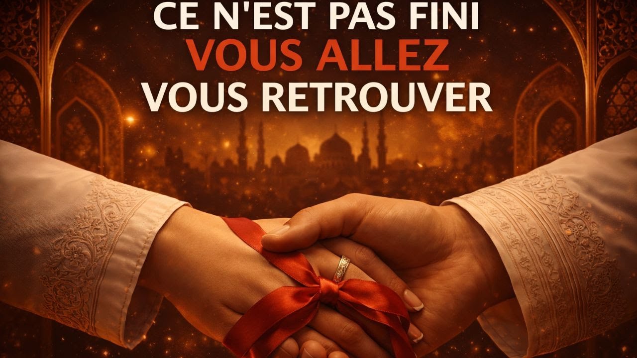 Allah te dit : cette personne reviendra, ce n'est pas fini, Je vous réunirai à nouveau.islam